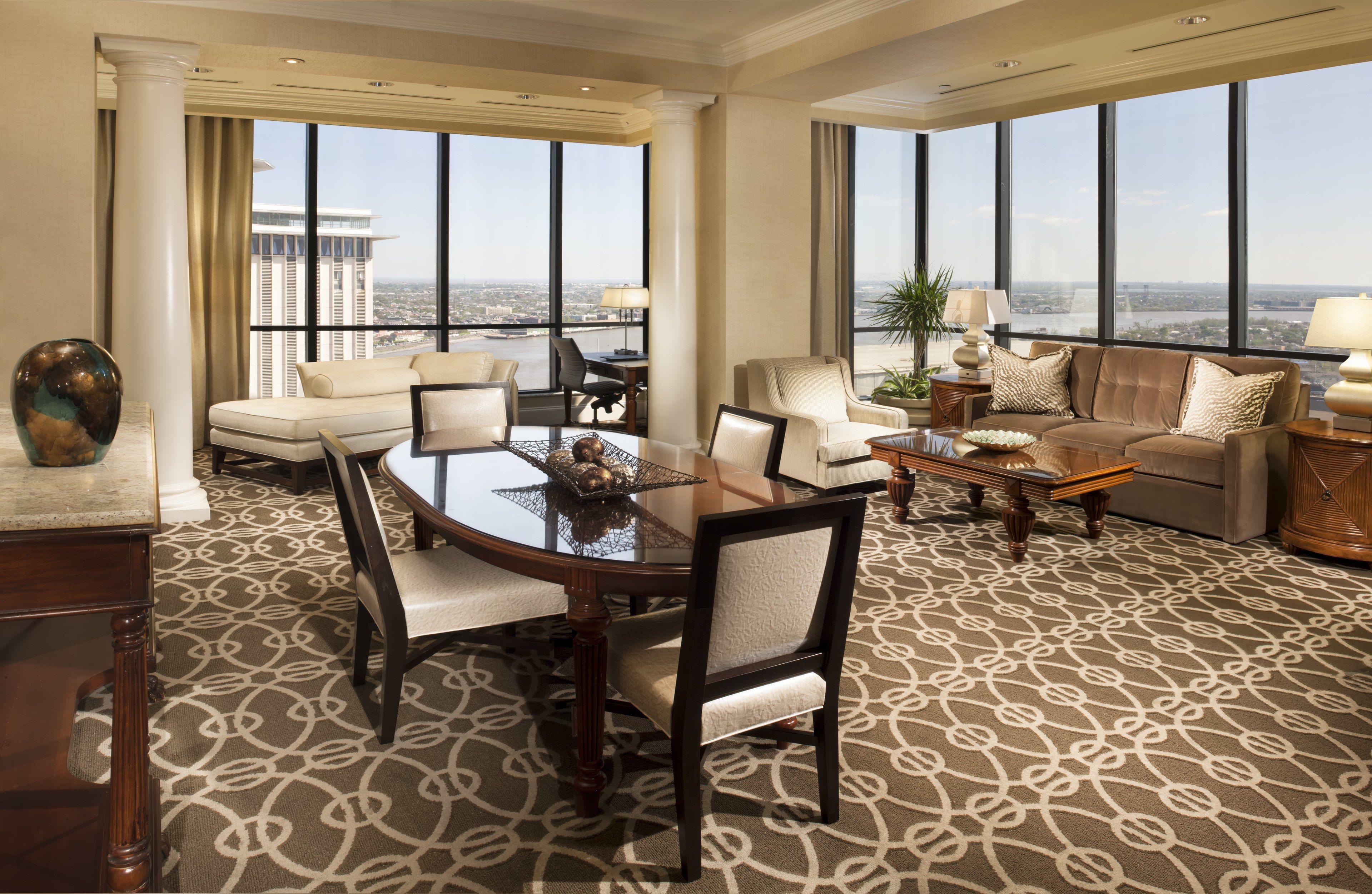 HILTON NEW ORLEANS RIVERSIDE | ACCOMMODATION IN THE CENTRAL AREA WITH 7 ...