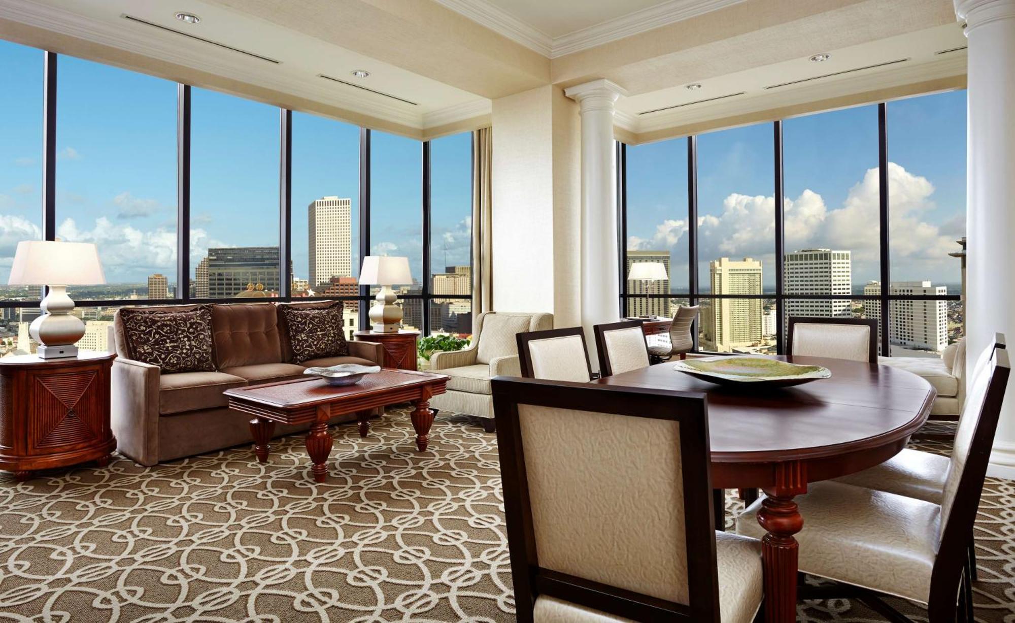 HILTON NEW ORLEANS RIVERSIDE | ACCOMMODATION IN THE CENTRAL AREA WITH 7 ...